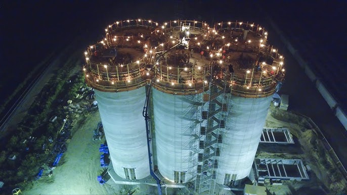 Tall Structures Built by SLIPFORM